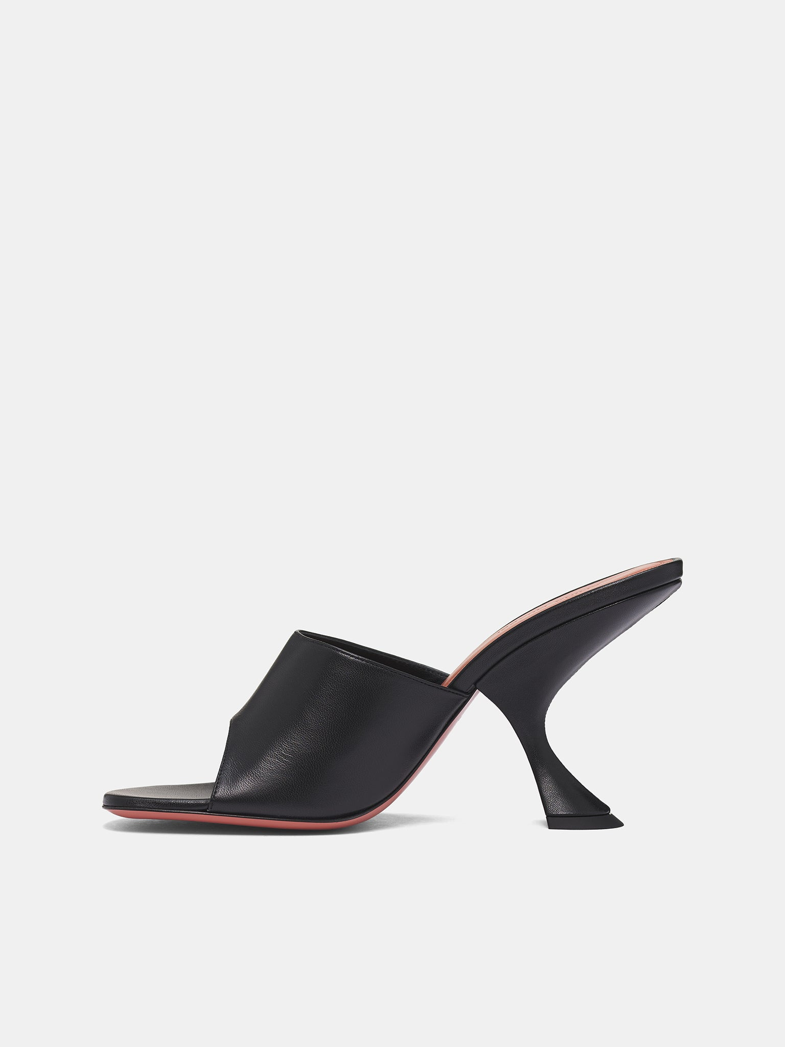 Black Nappa Taylor 90 Slippers - 3