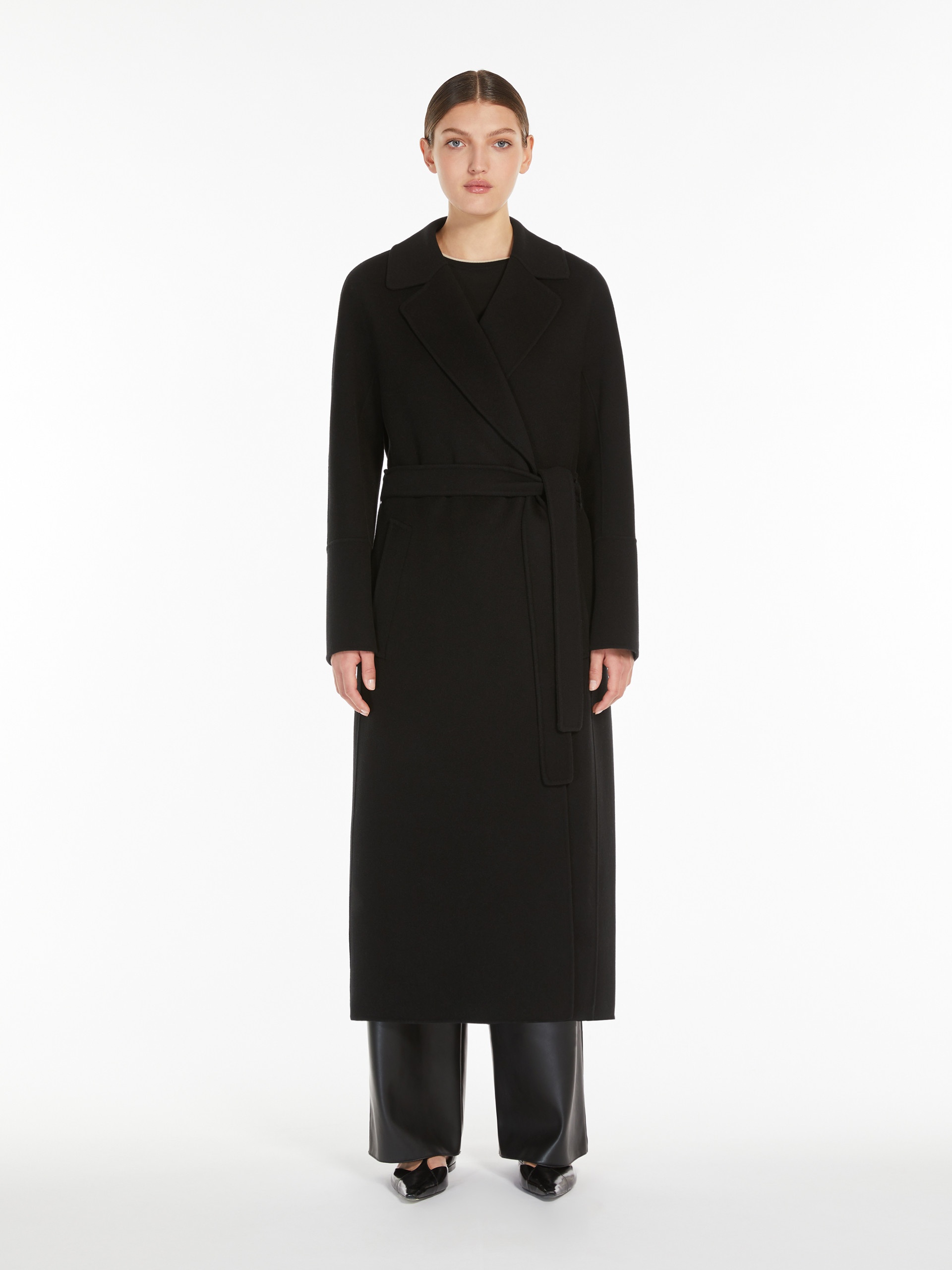 ELISA Long wool robe coat - 3