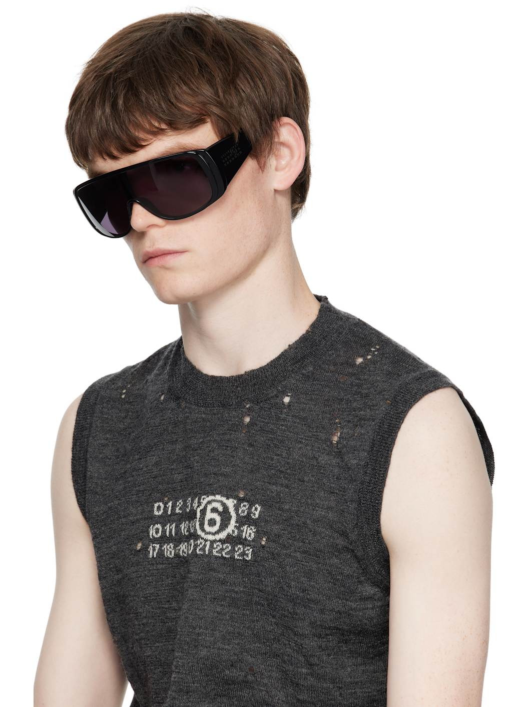 Black Mask Sunglasses - 4