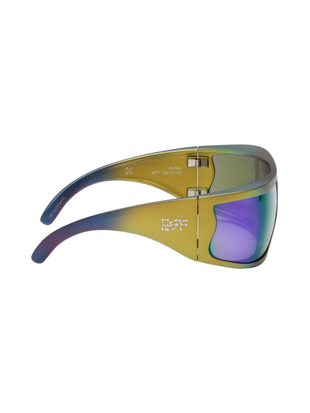 Green & Purple Bones Sunglasses - 2