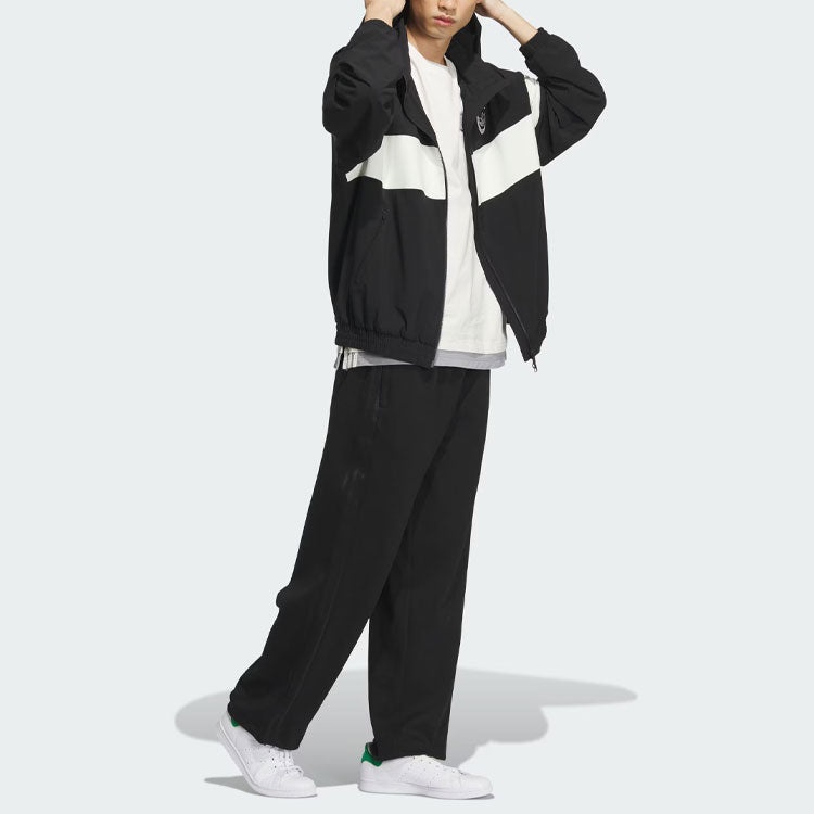 adidas Originals Rifta Windbreaker Jackets 'Black White' IU4793 - 4