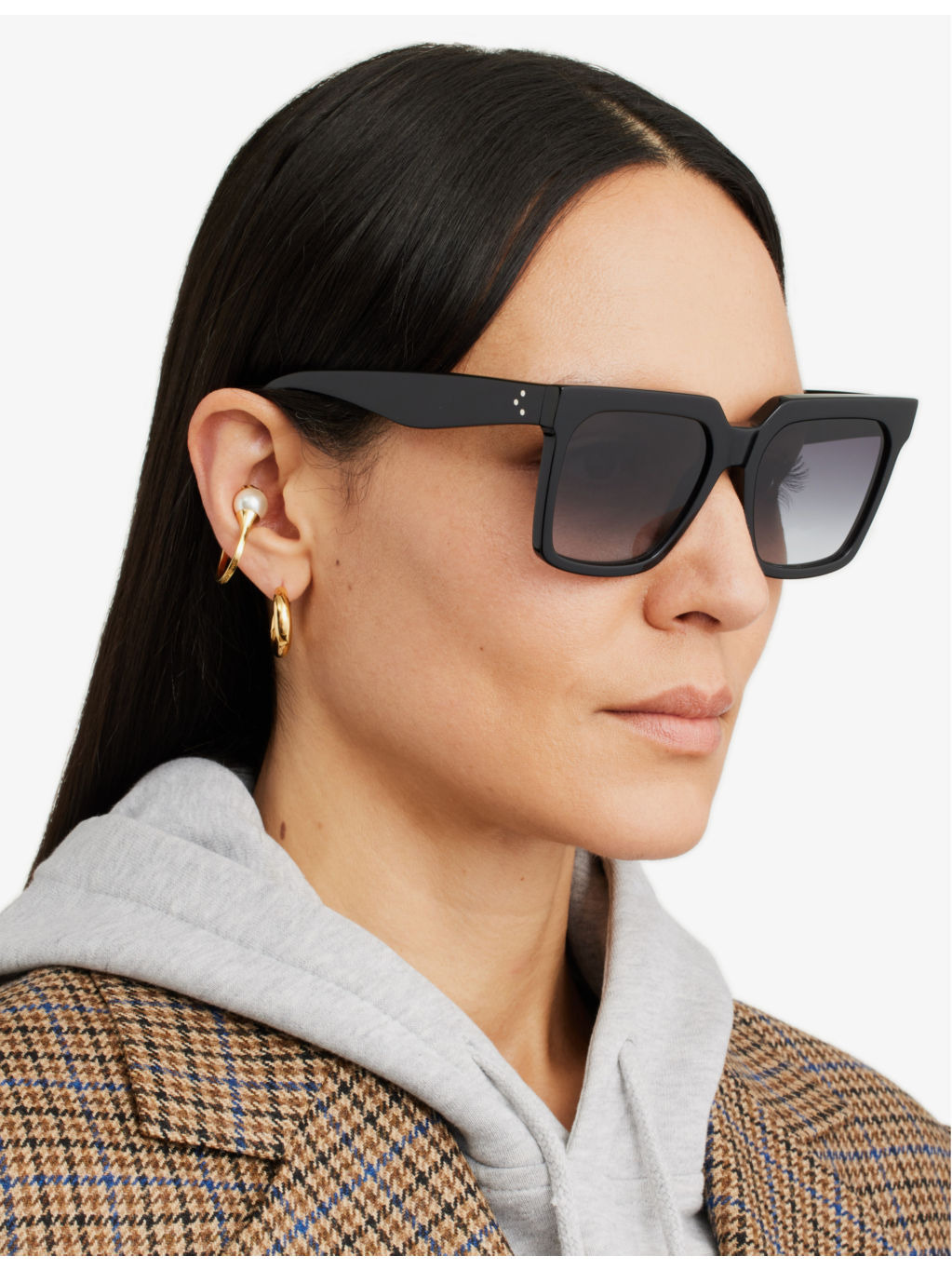 CL4055IN rectangular acetate sunglasses - 2