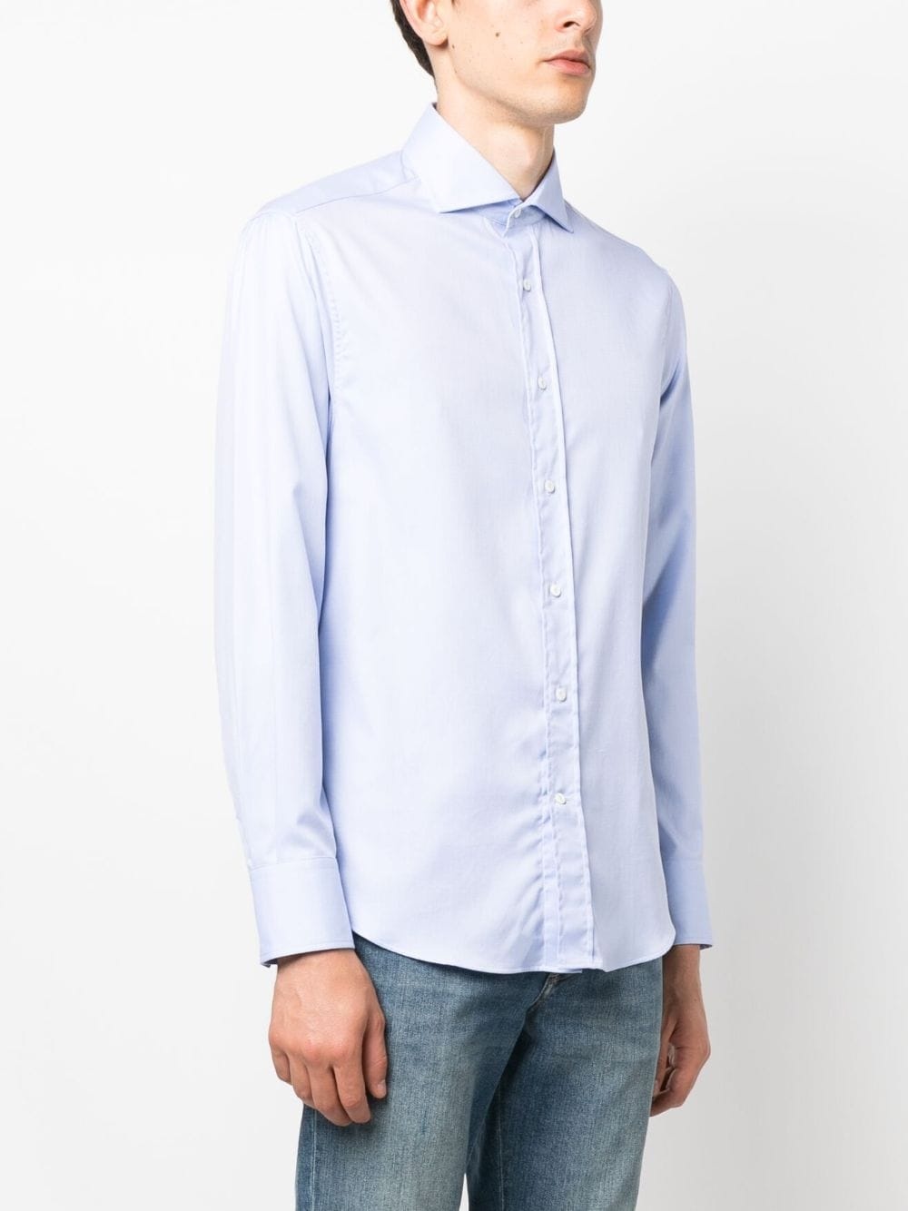 long-sleeved cotton shirt - 3