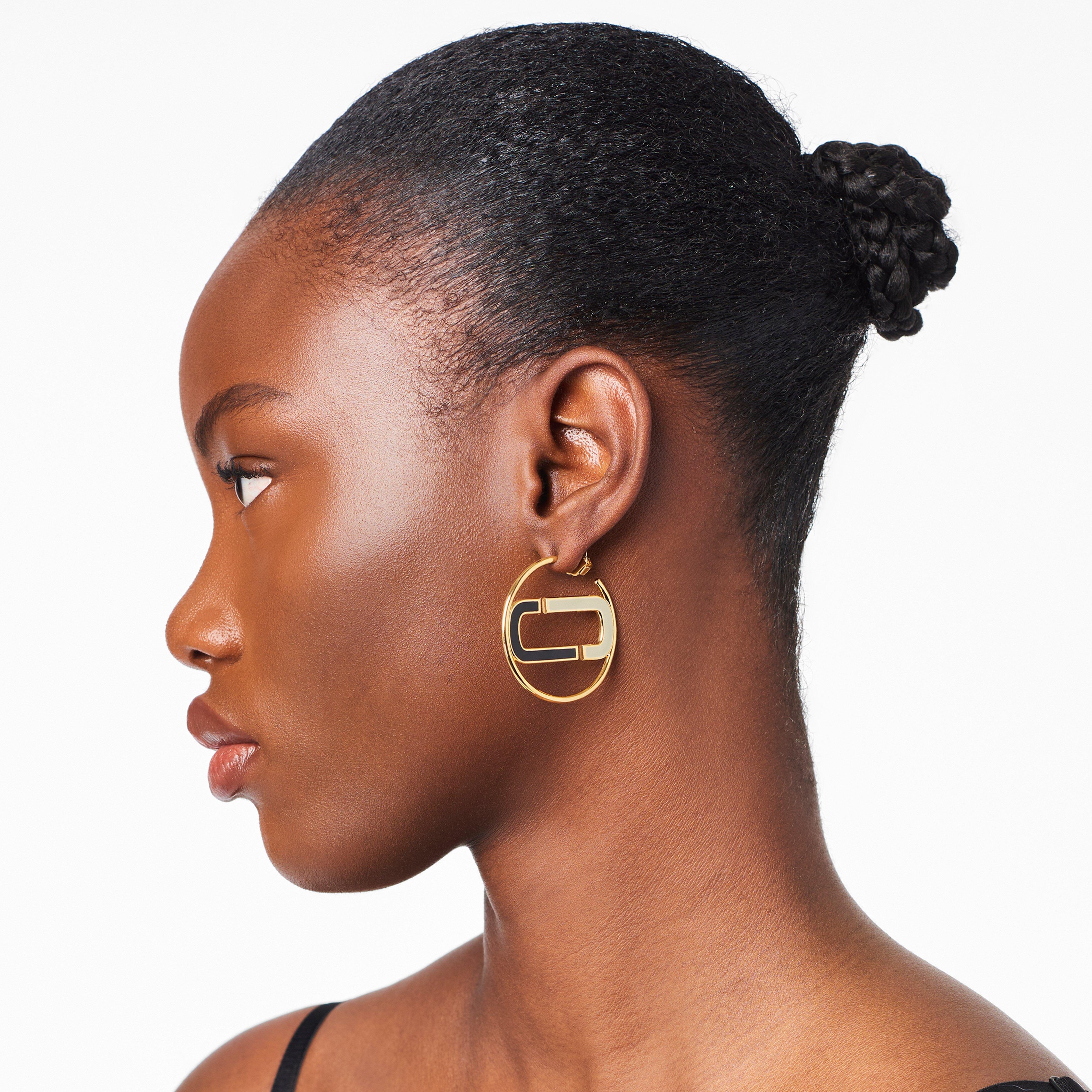 THE J MARC COLORBLOCK HOOPS - 2