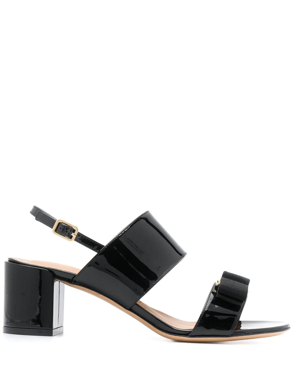 Giulia mid-heel bow sandals - 1