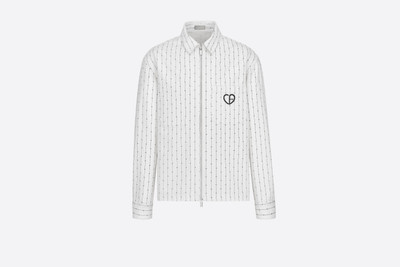 Dior 'CD Heart' Zipped Overshirt outlook