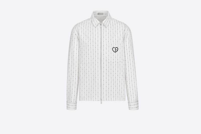 'CD Heart' Zipped Overshirt 1