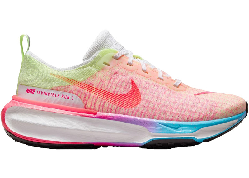 Nike ZoomX Invincible Run 3 Barley Volt Pink Foam (Women's) - 1