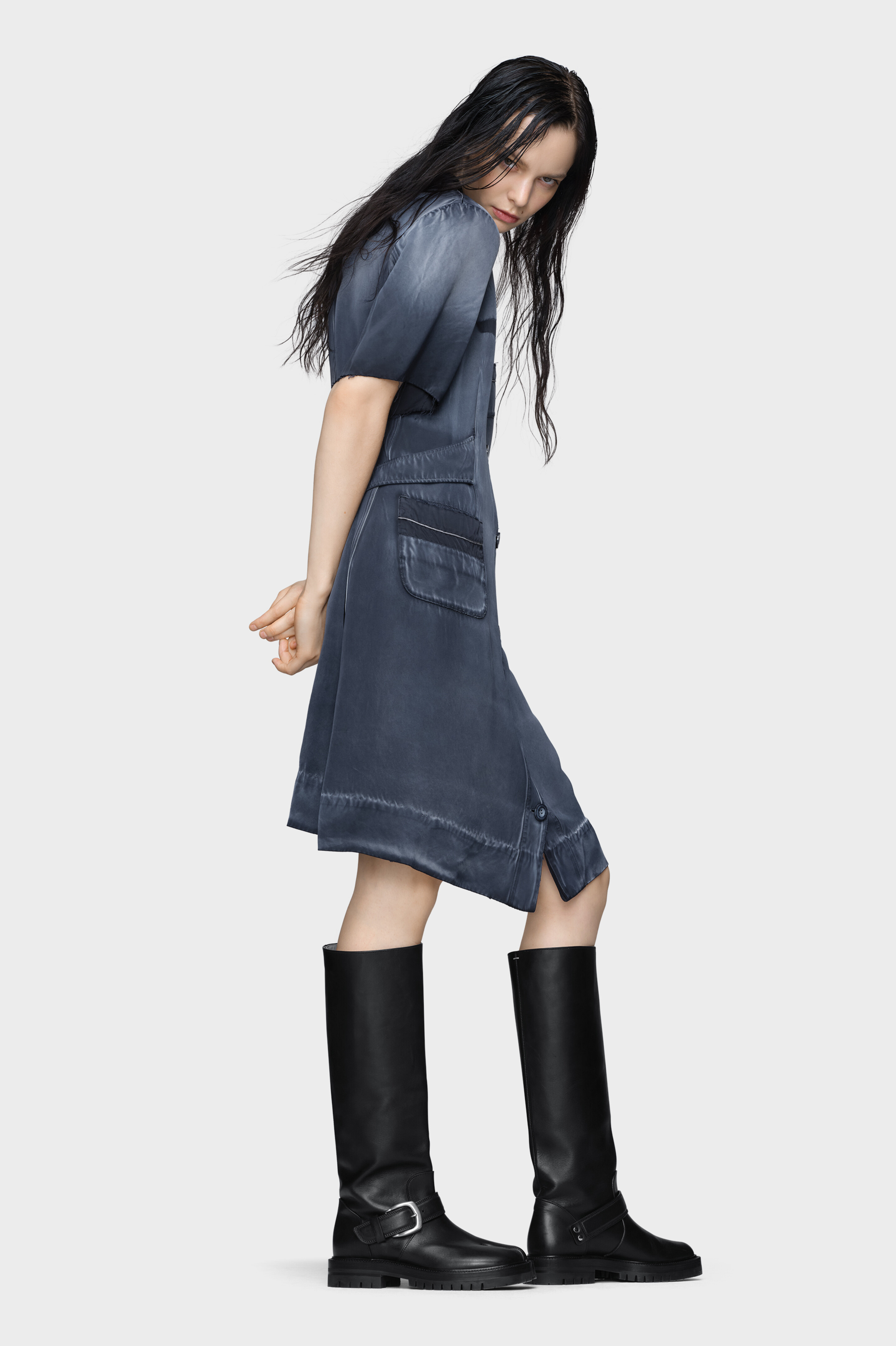 Sun-faded midi dress - 3