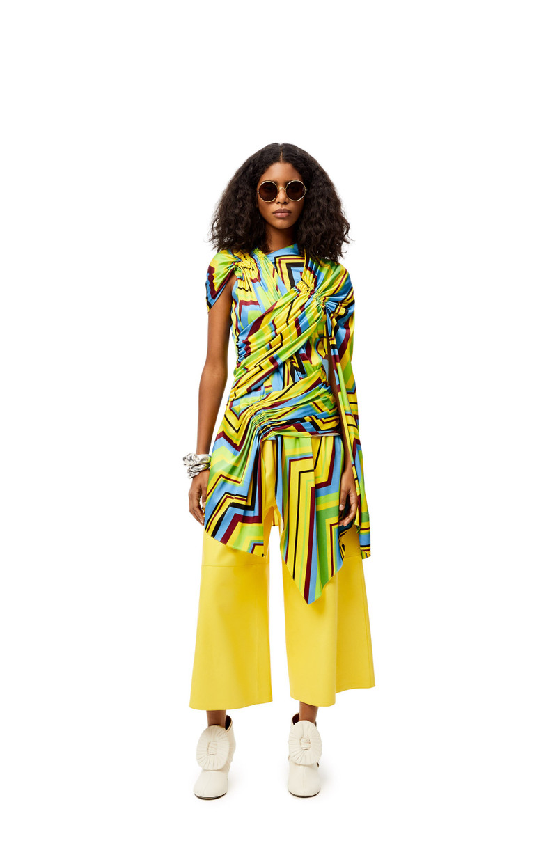 Pleated buckle boot in lambskin 5