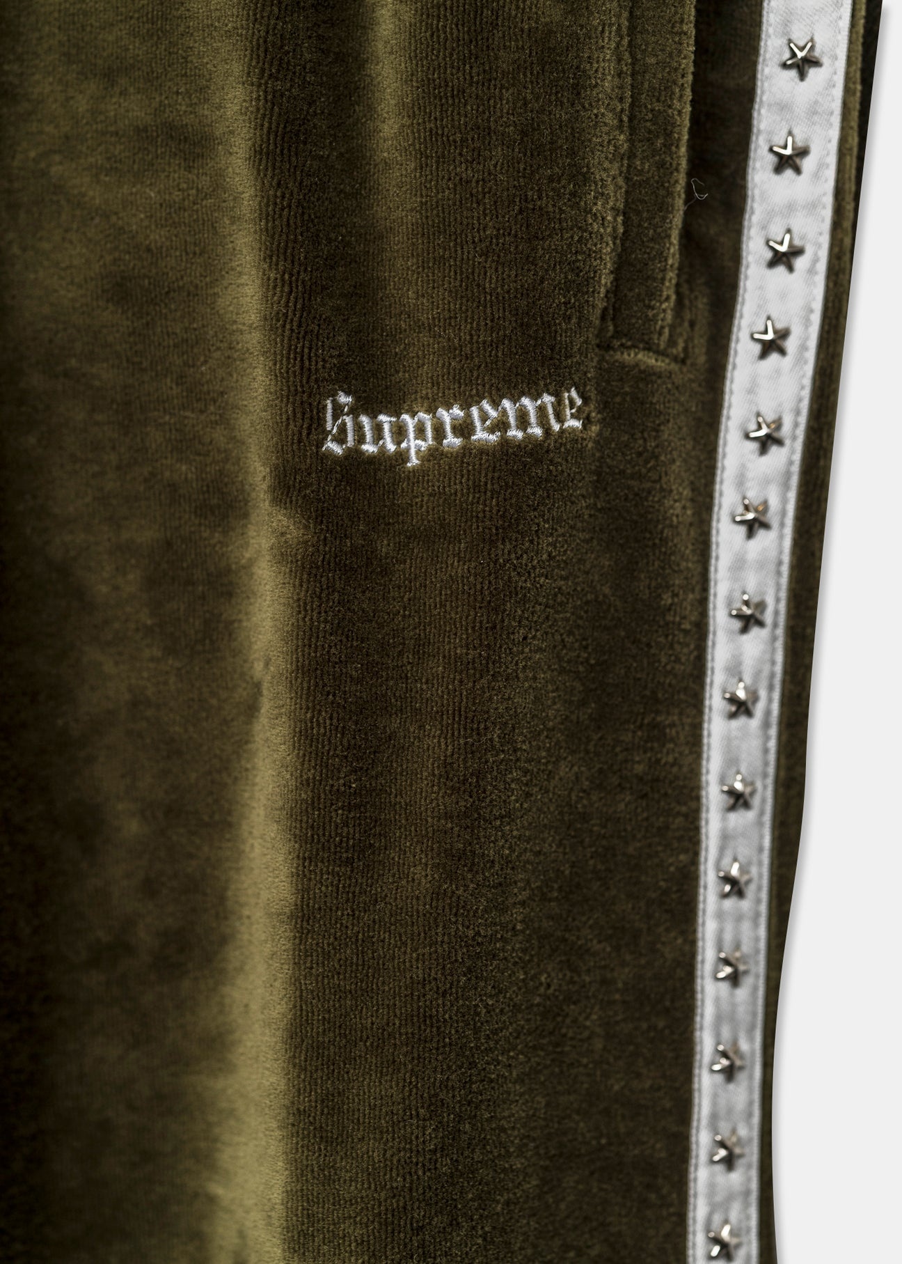 Supreme Khaki Track Pants - 2