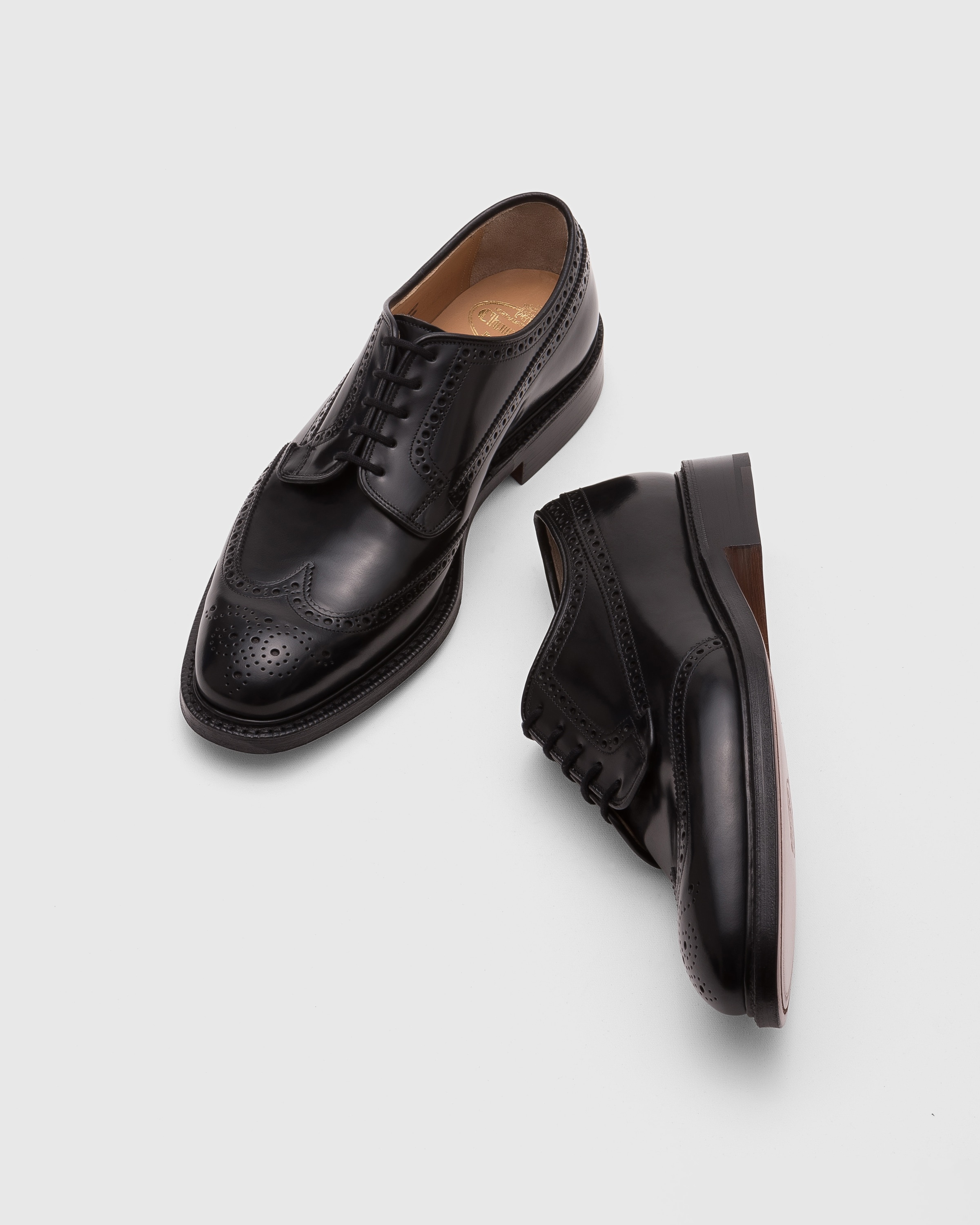 Polished Binder Derby Brogue - 2