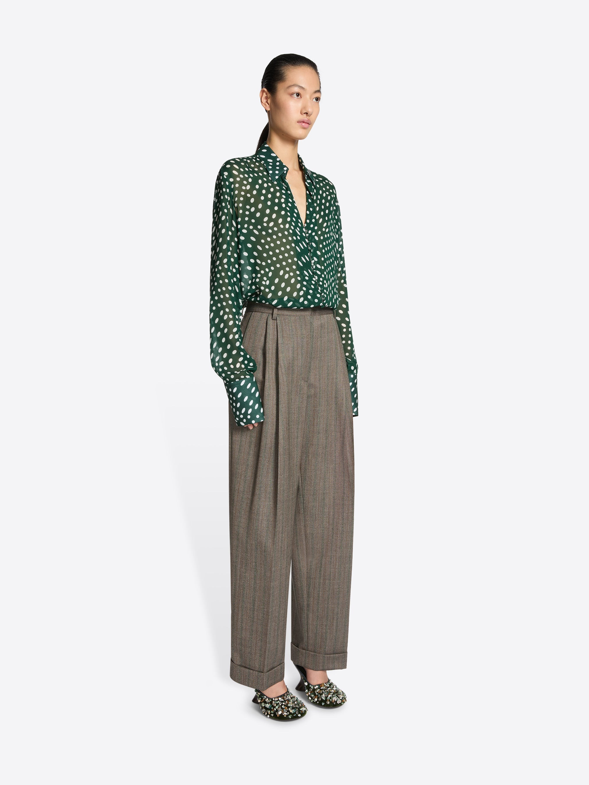 PLEATED PANTS - 3