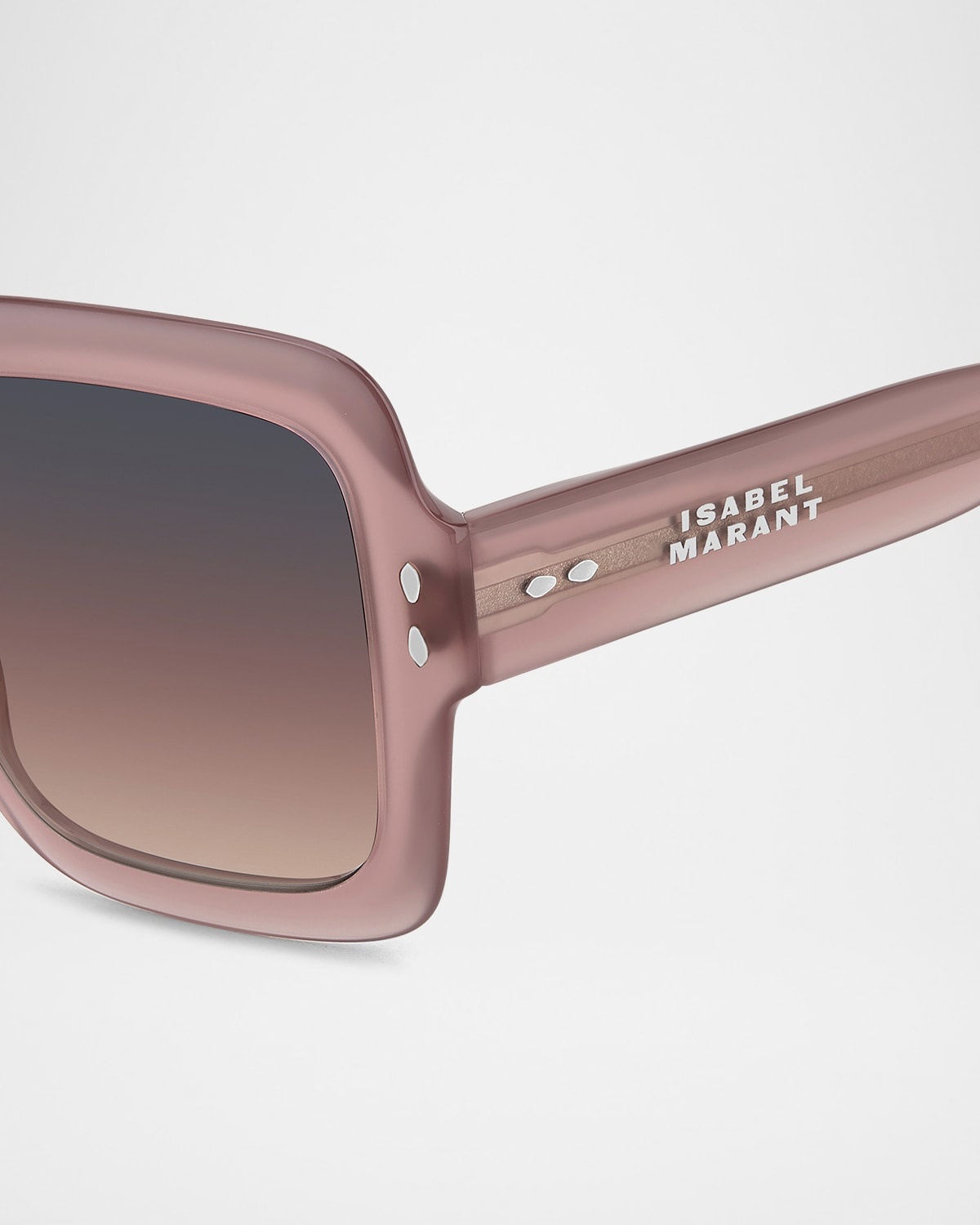 Oversized Square Acetate Sunglasses - 3