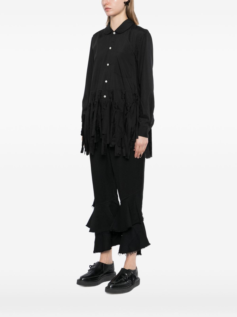 knotted fringe-trim shirt 3