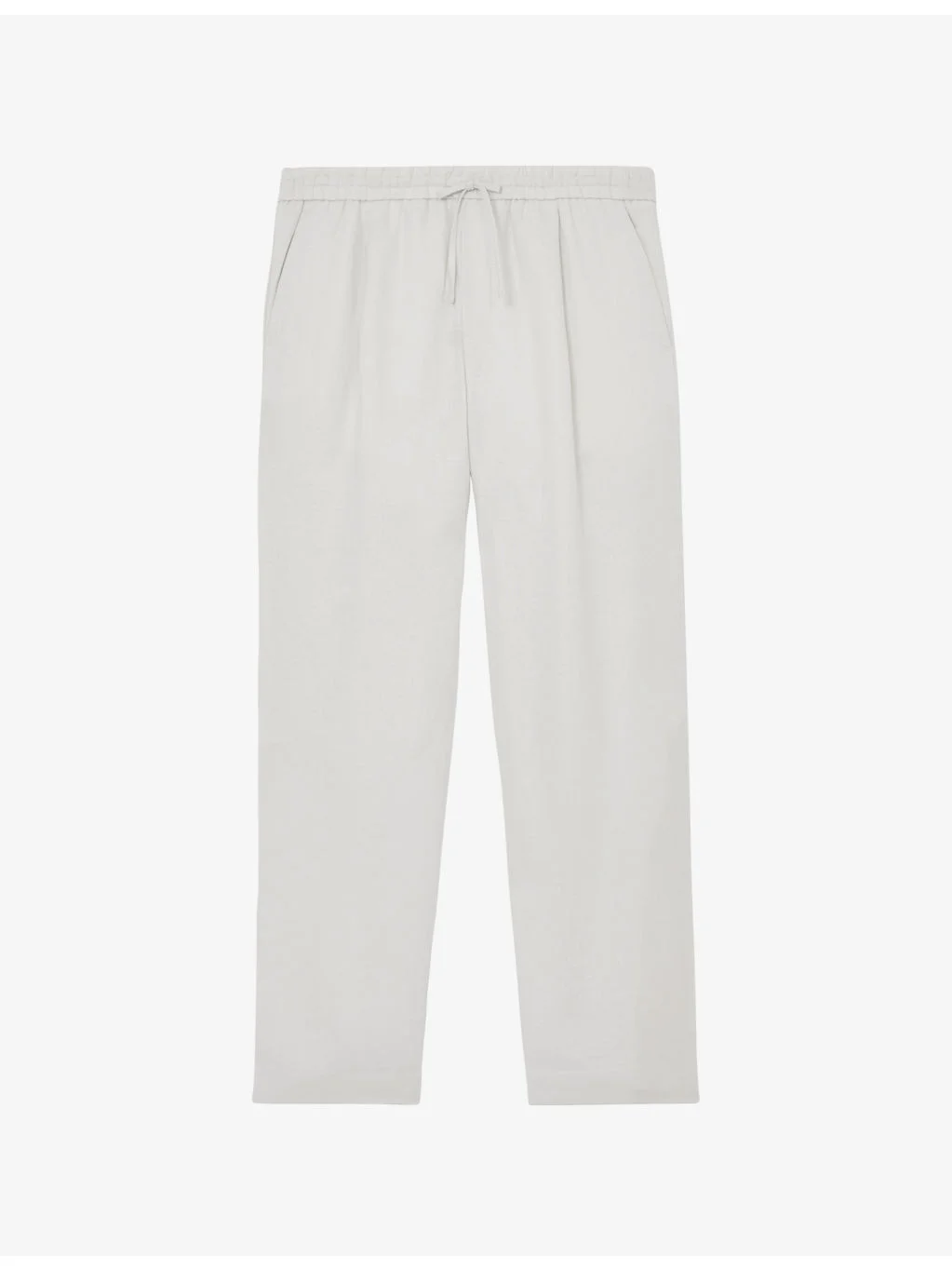 Barges Drawstring-Waist Linen Trousers - 1