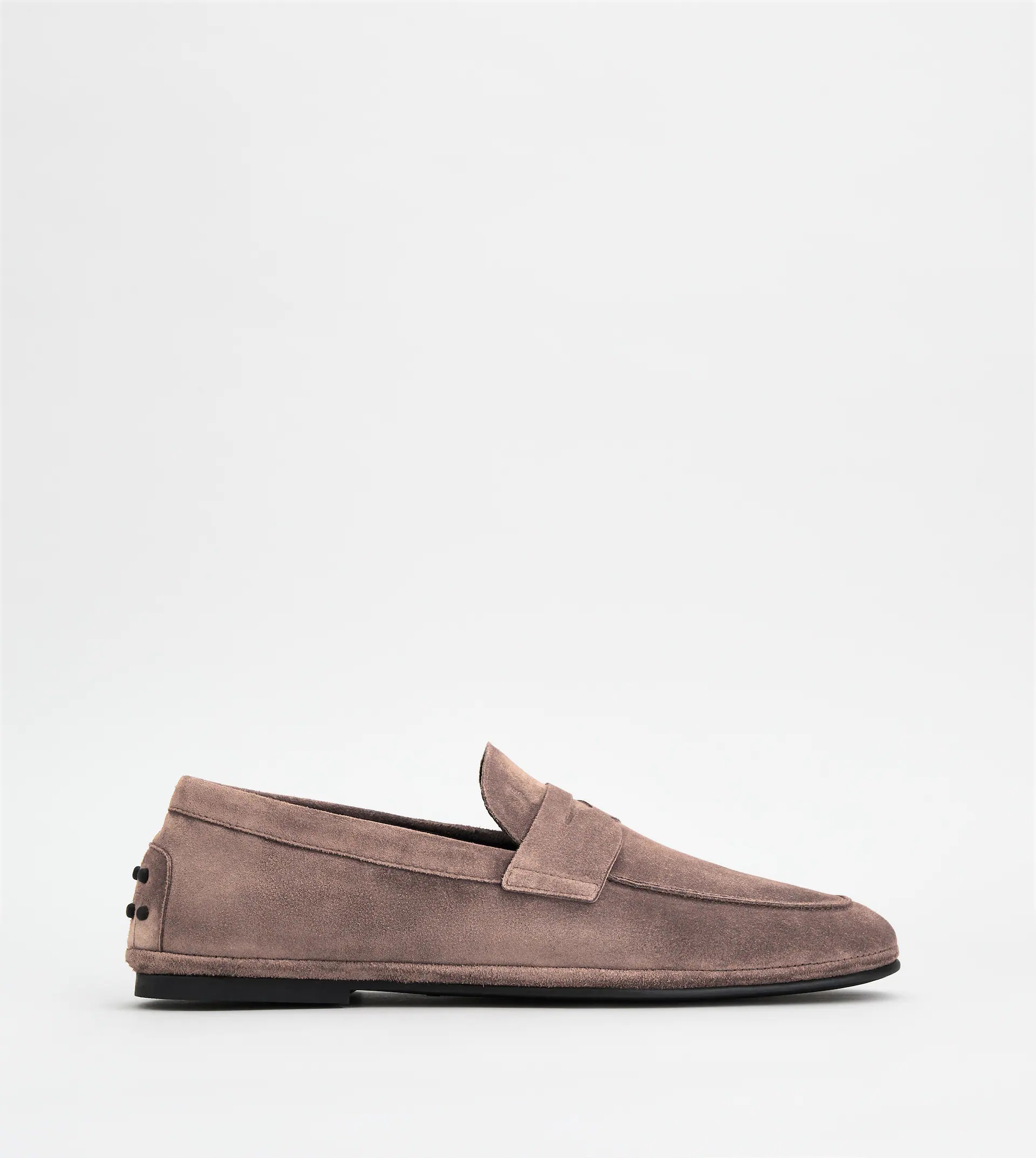 LOAFERS IN SUEDE - BEIGE - 1