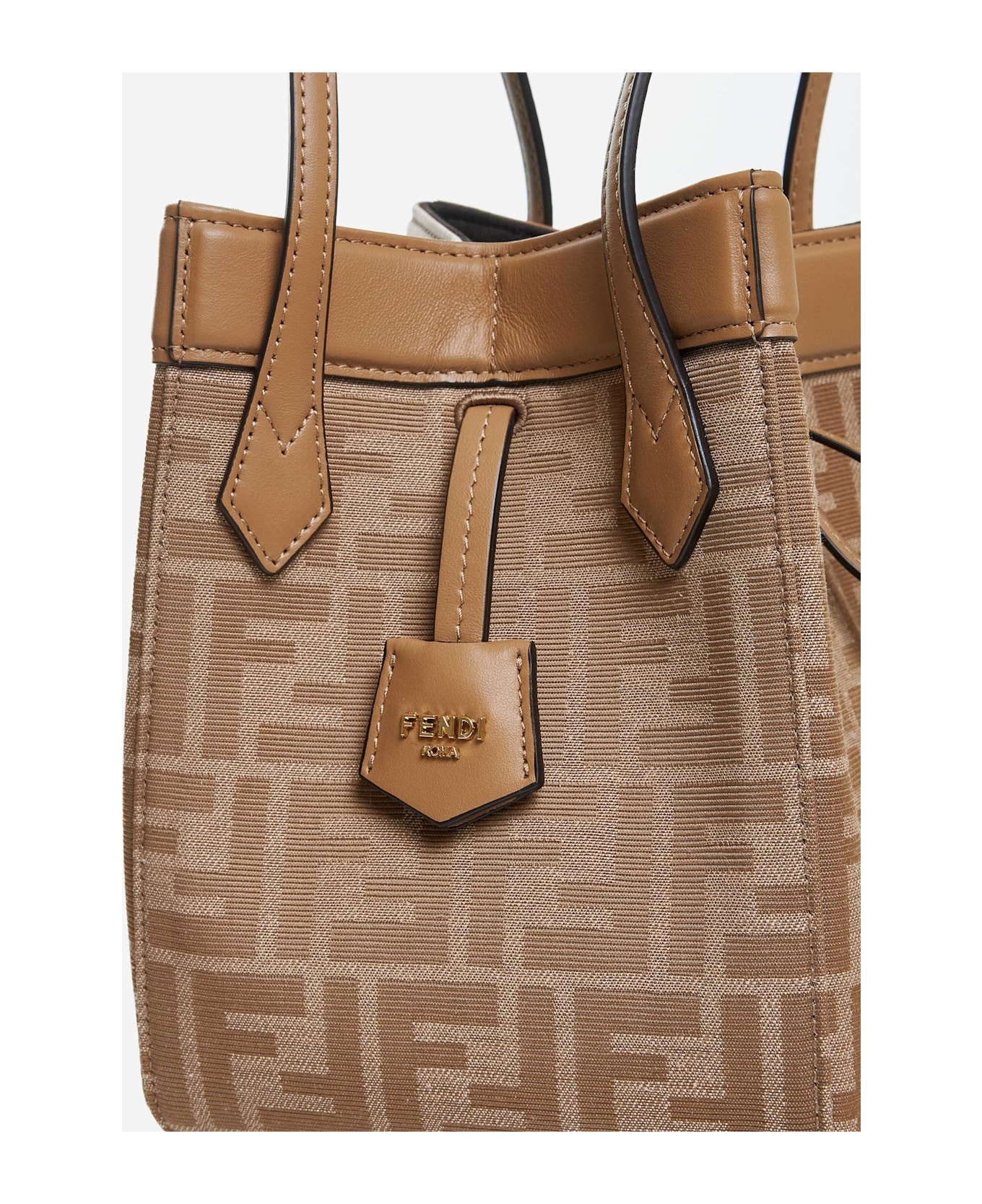 FENDI Origami Ff Jacquard Mini Bag | italist | REVERSIBLE