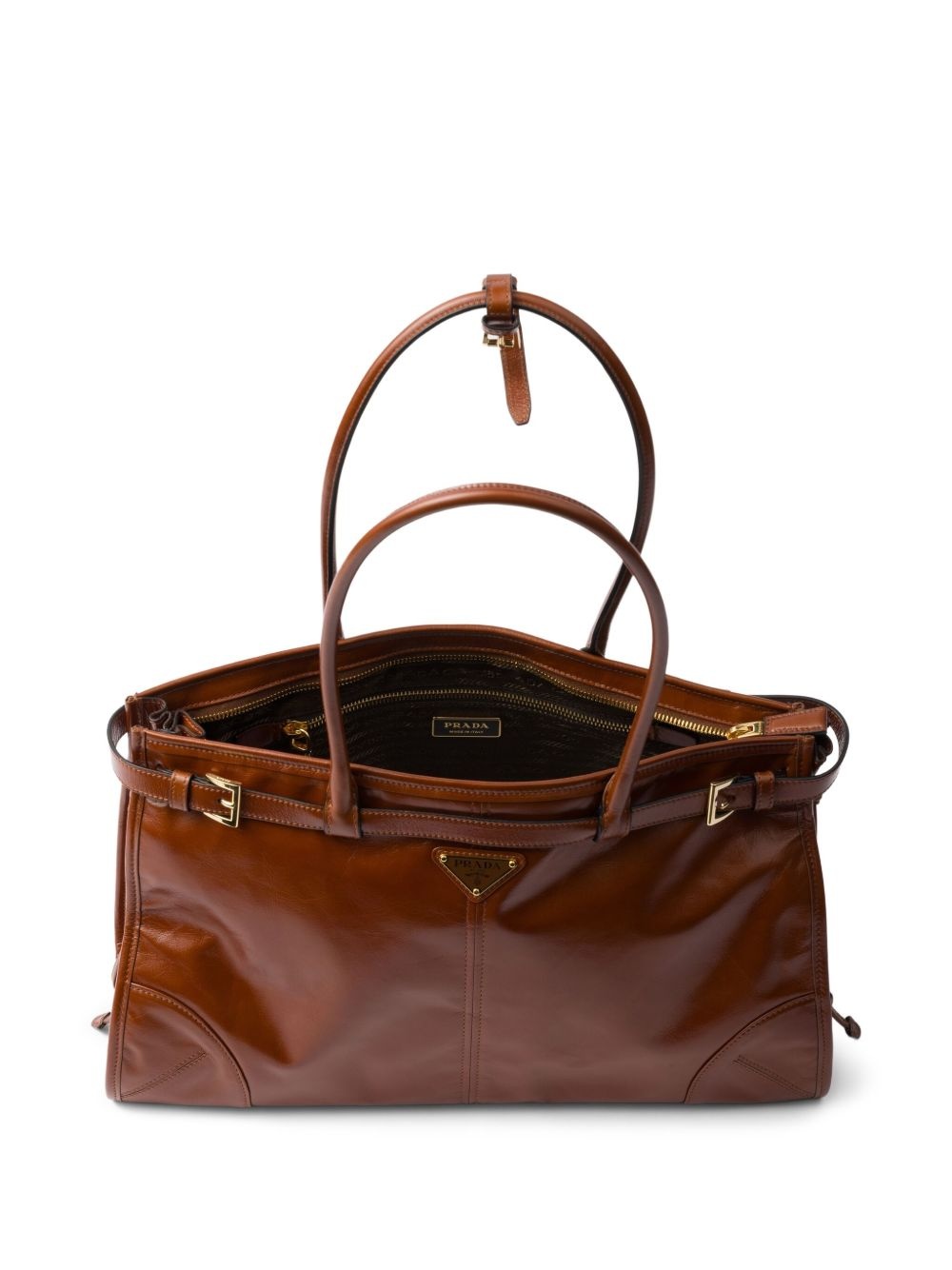 large Bonnie leather tote bag - 6