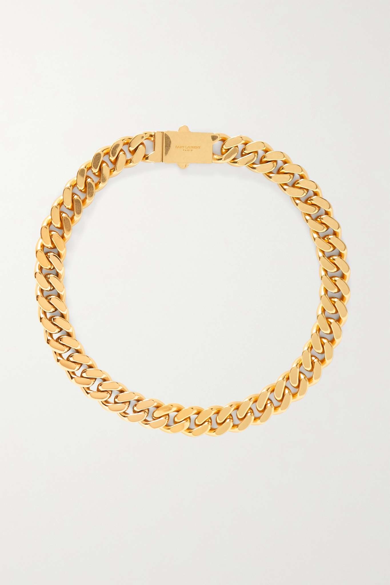 Gold- and silver-tone necklace - 1