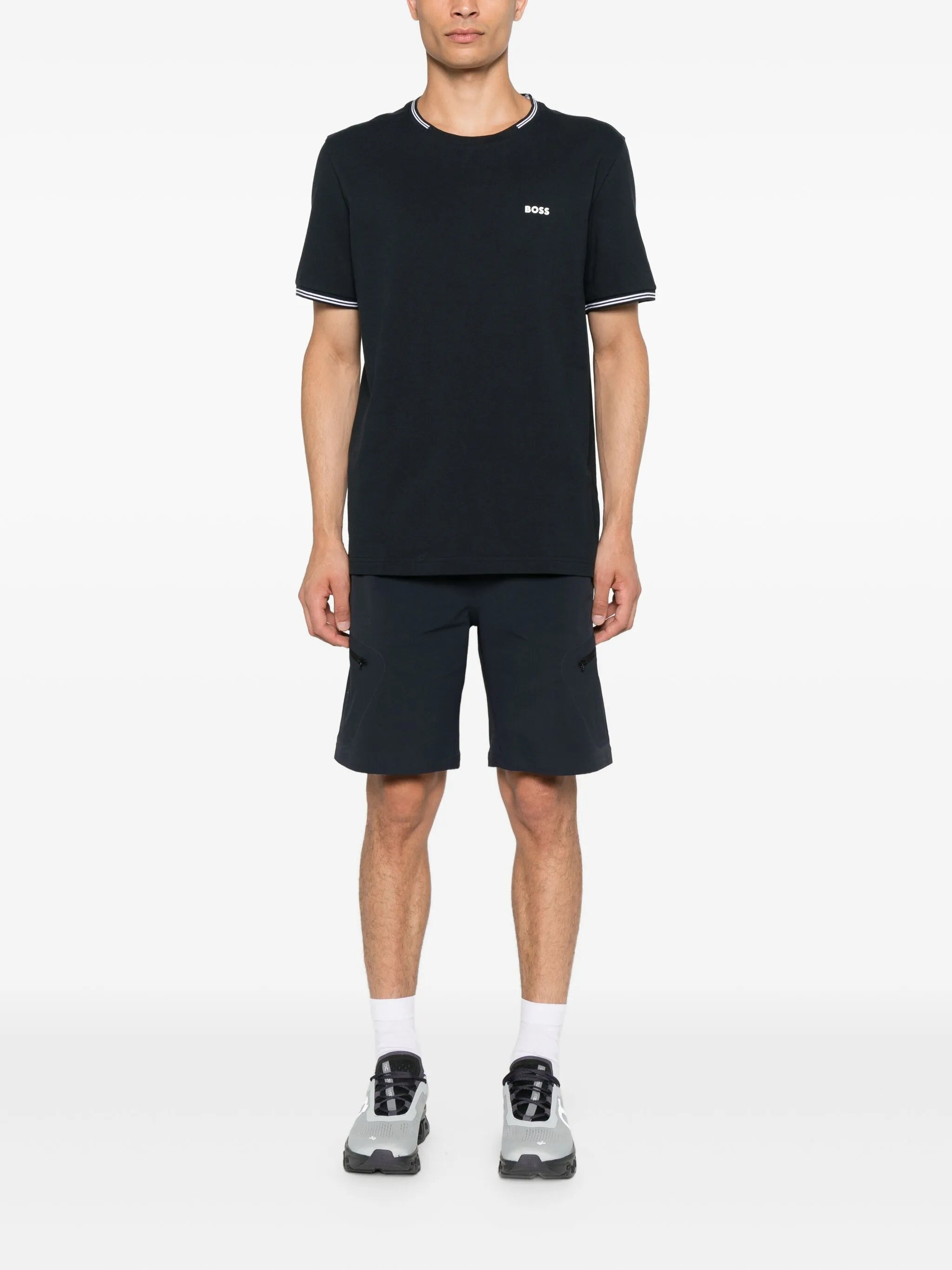 Boss Tipped Crew-neck T-shirt - 4