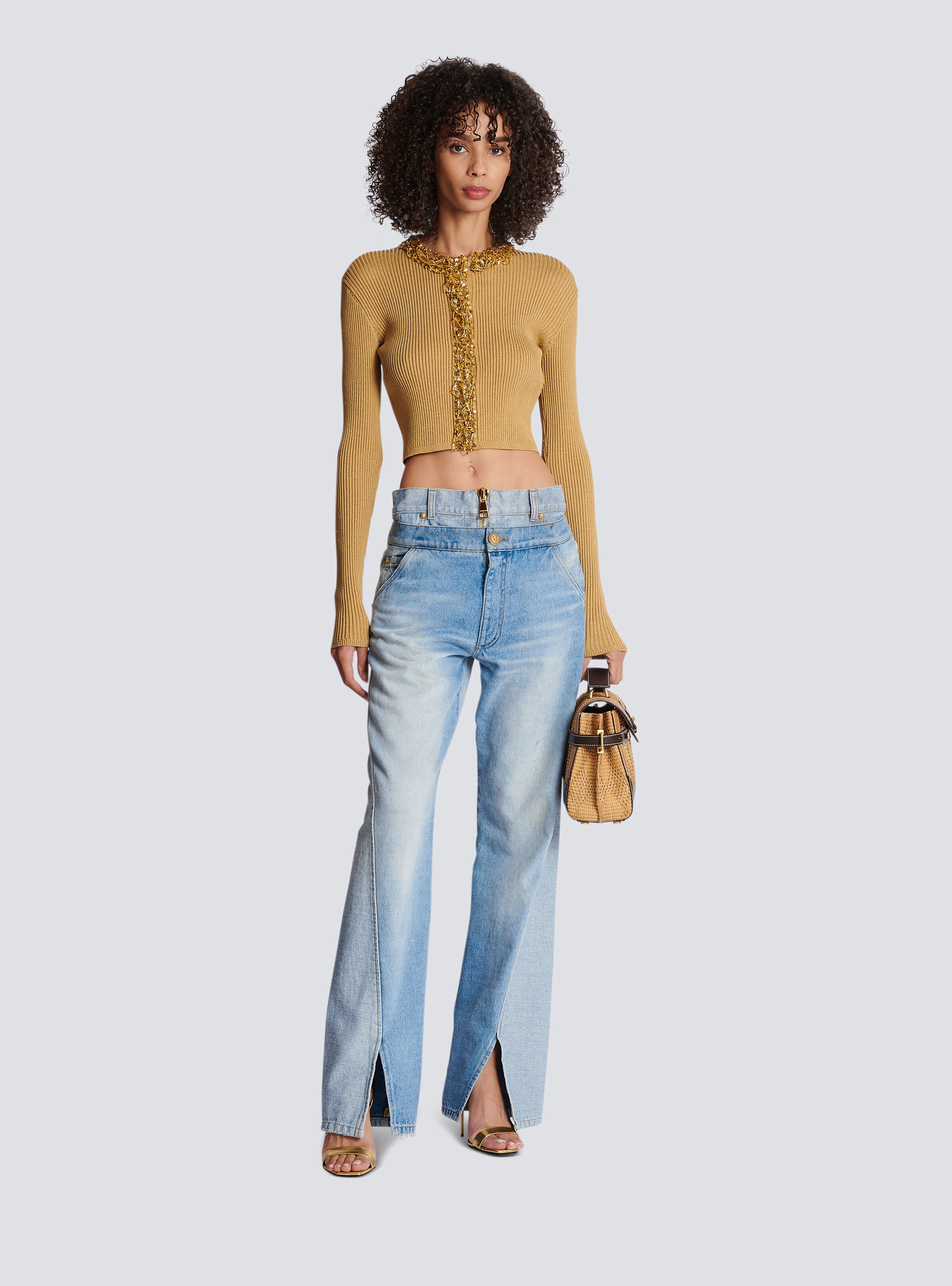 Embroidered knit cardigan - 2