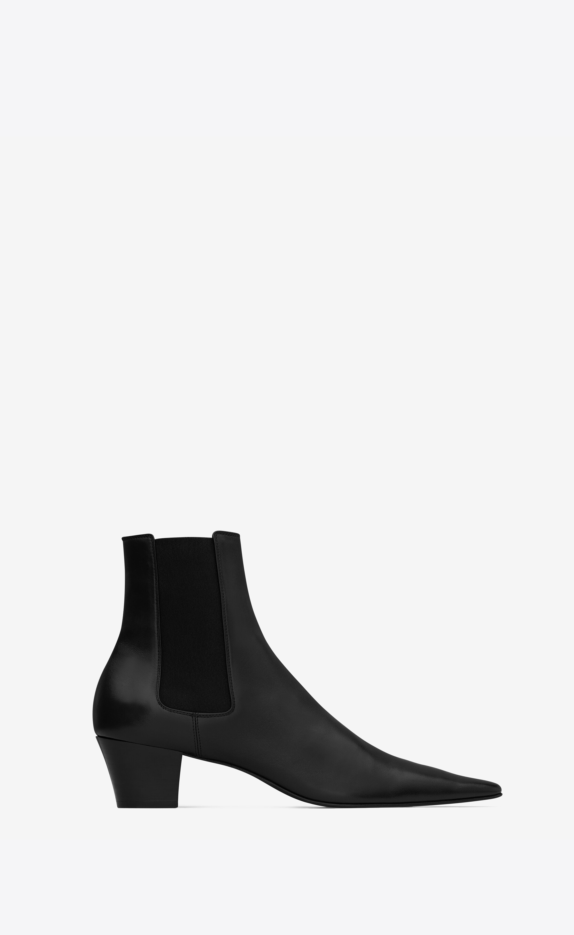 rainer chelsea boots in shiny leather - 1