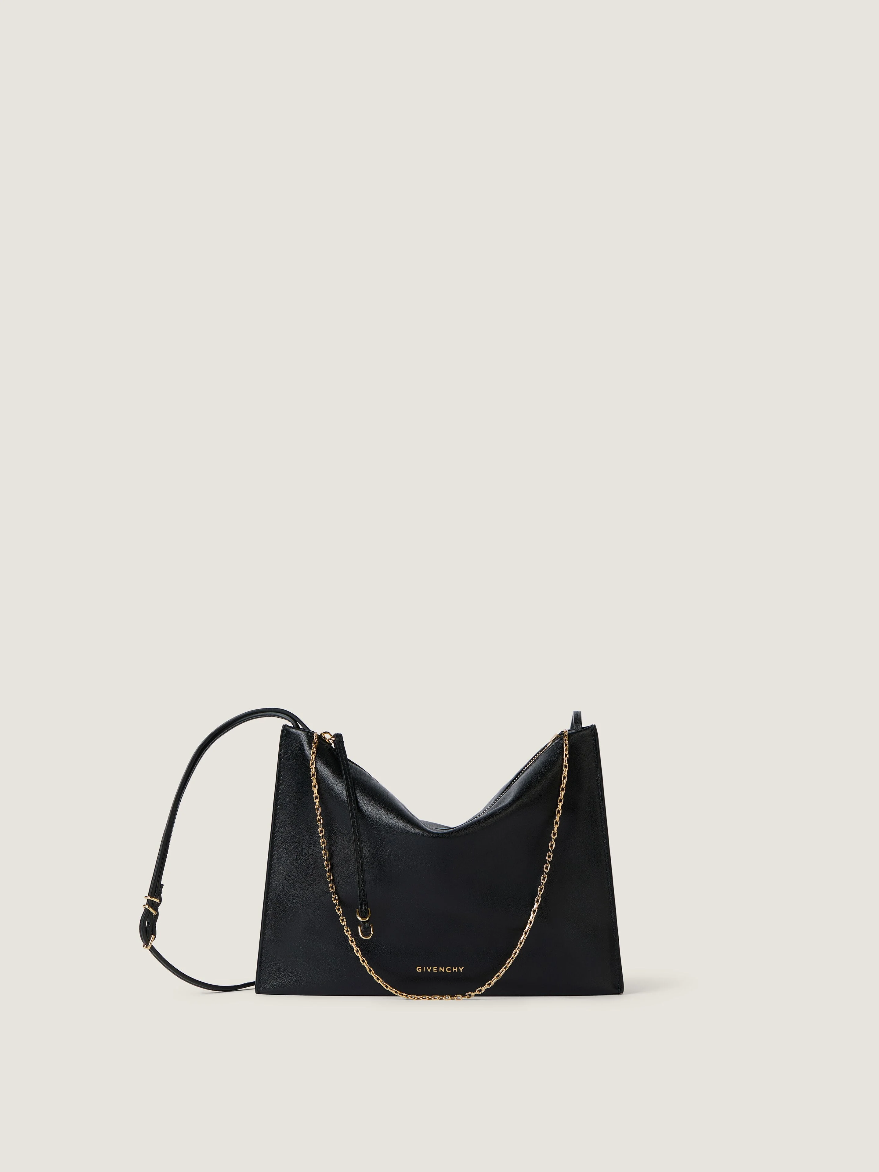 VOYOU POUCH IN SHINY LEATHER - 1