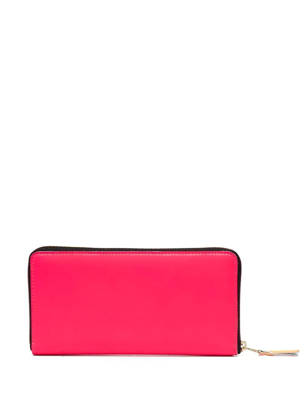 contrast-zip wallet - 2