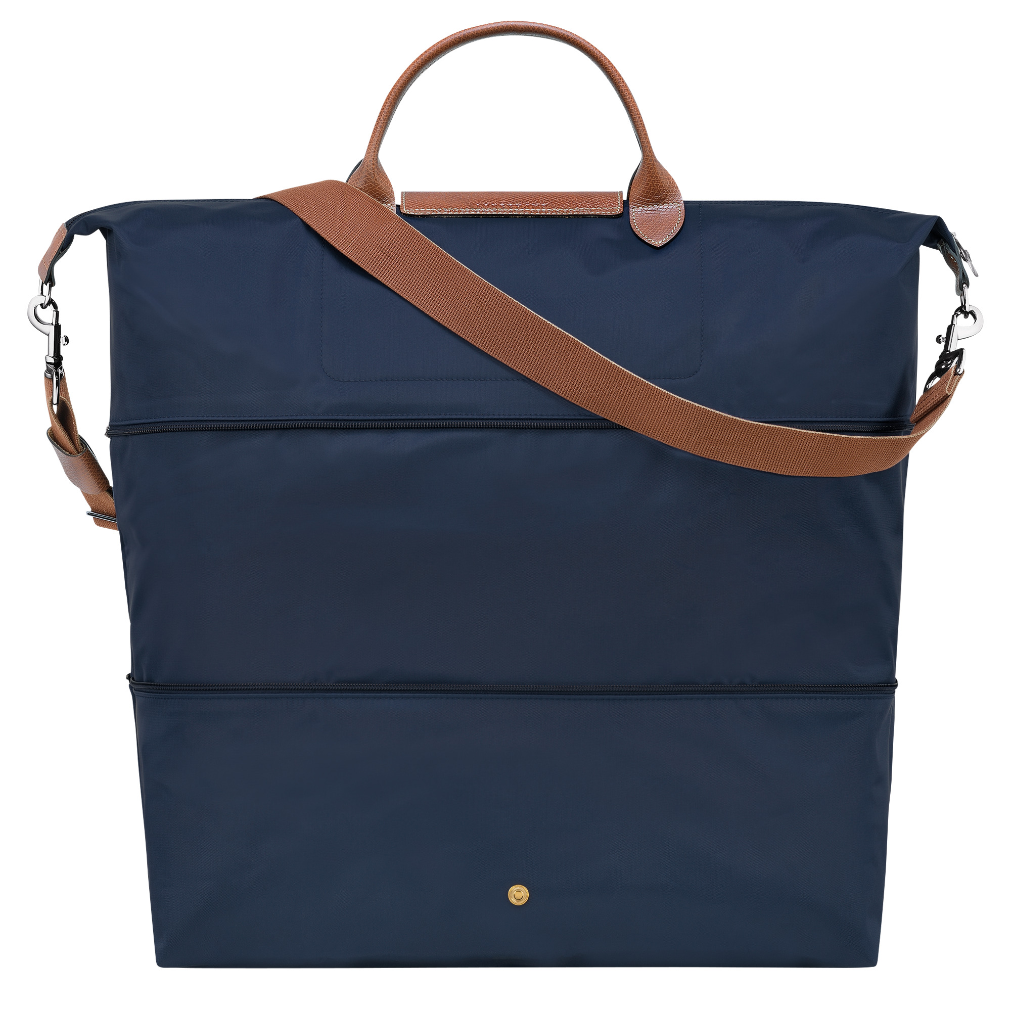 Le Pliage Original Travel bag expandable Navy - Recycled canvas - 4
