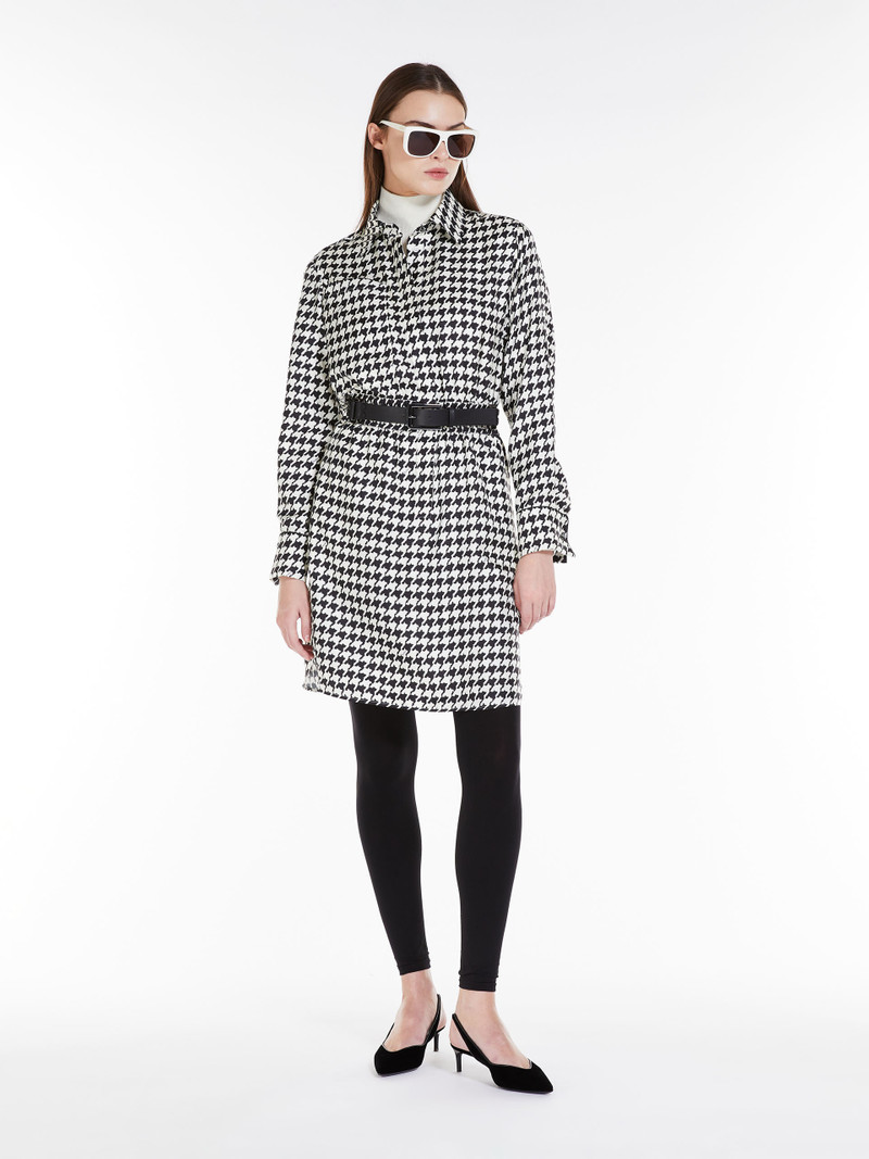 Max Mara ARCA Printed silk shirt dress outlook