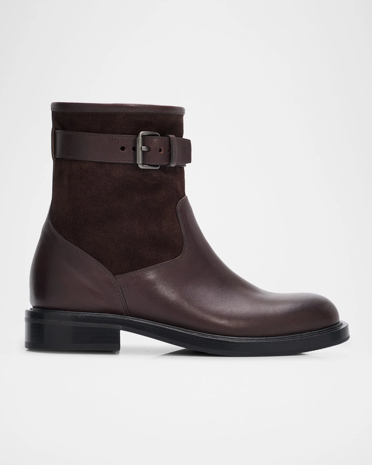 Sylvie Leather and Suede Boots - 1