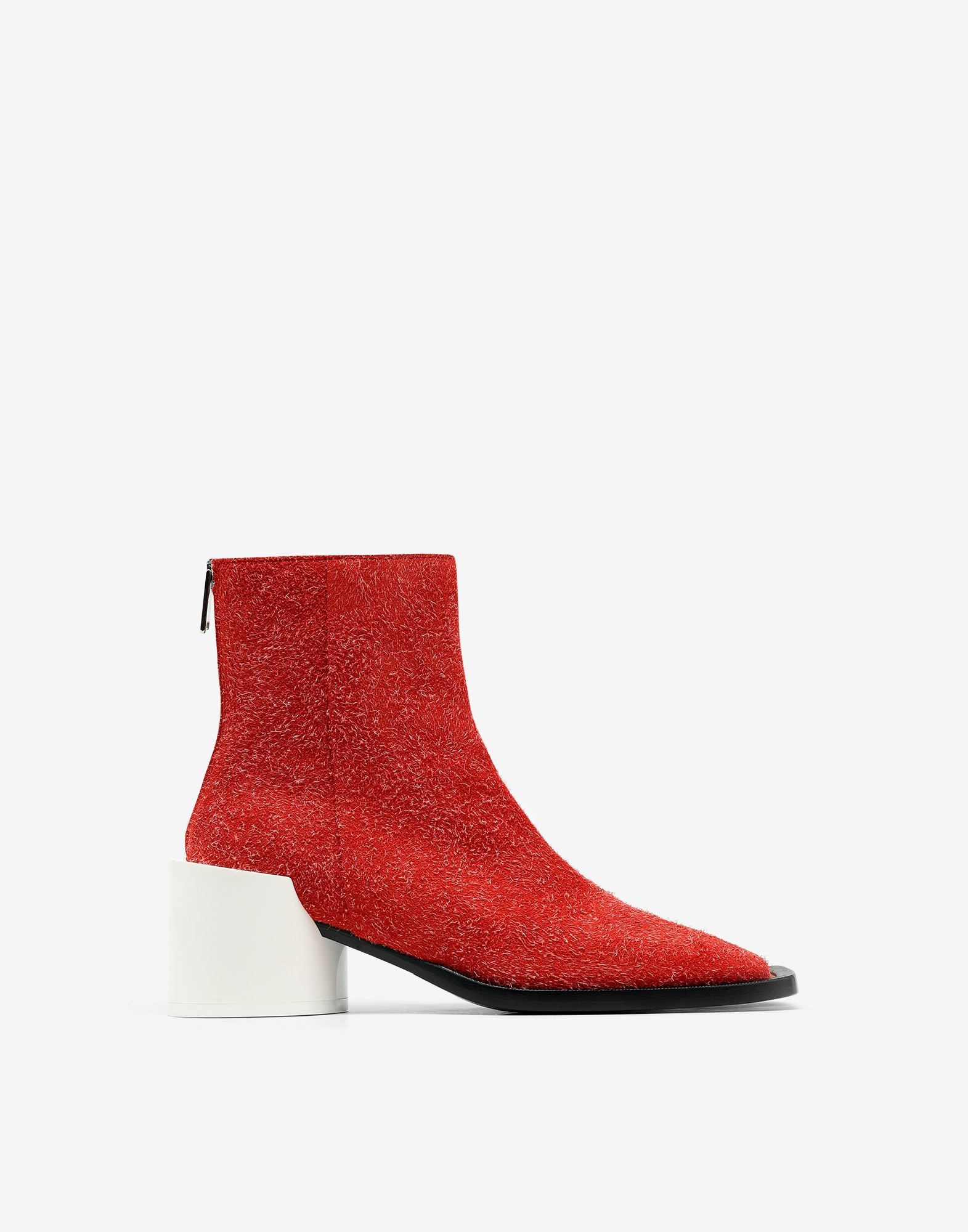 6-heel square ankle boots - 1