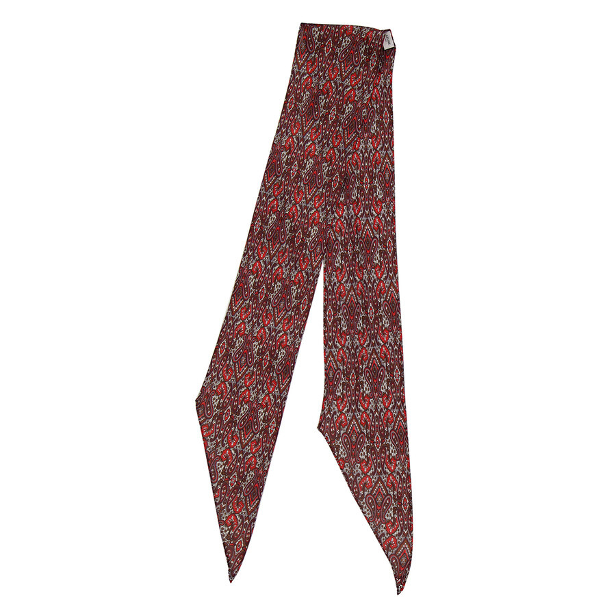 Celine Thin Charmeuse Scarf - 5