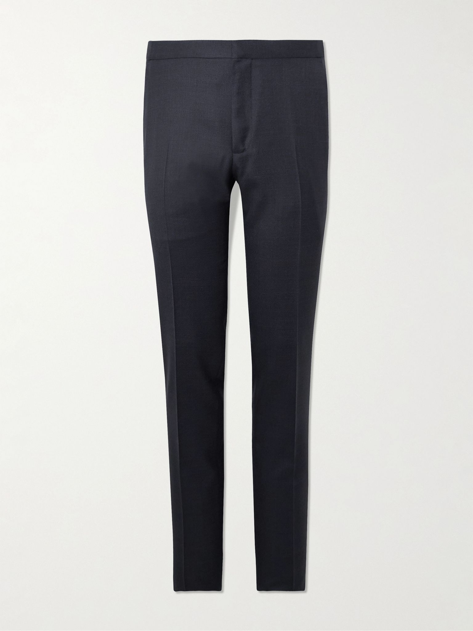 Dyllan Slim-Fit Super 130s Wool Suit Trousers Navy - 1