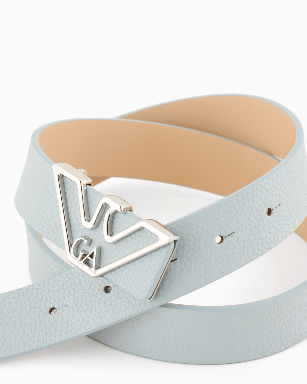 Belt with deer-print eagle plate - 2