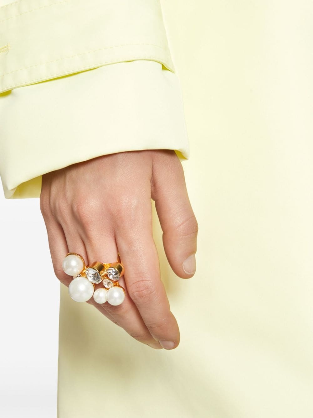 ornamented brass ring - 3