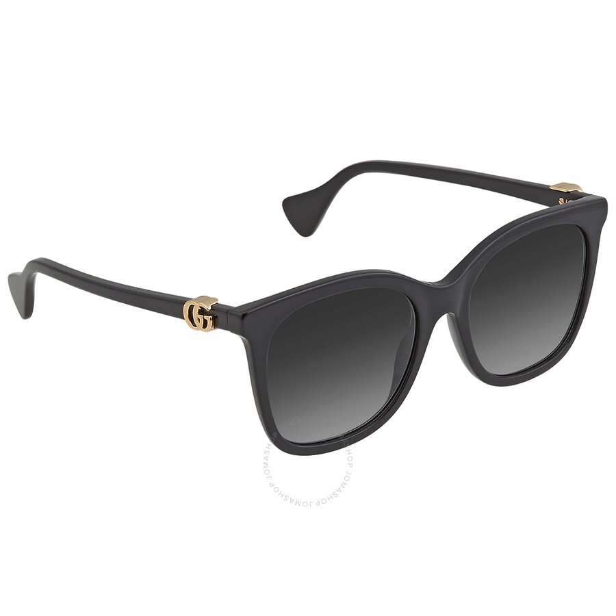 Gucci Grey Butterfly Ladies Sunglasses GG1071S 001 55 - 3
