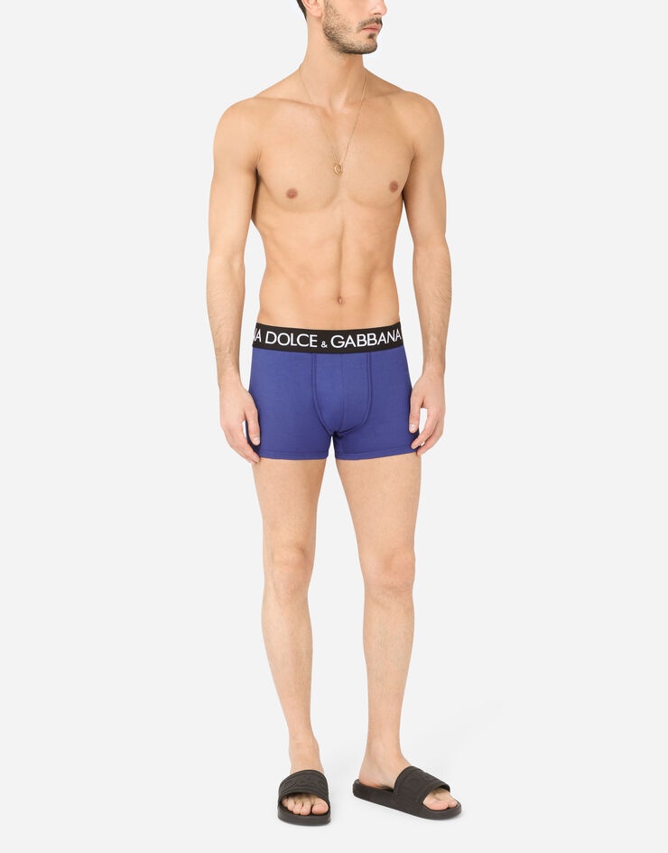 Two-way stretch cotton boxers - 2