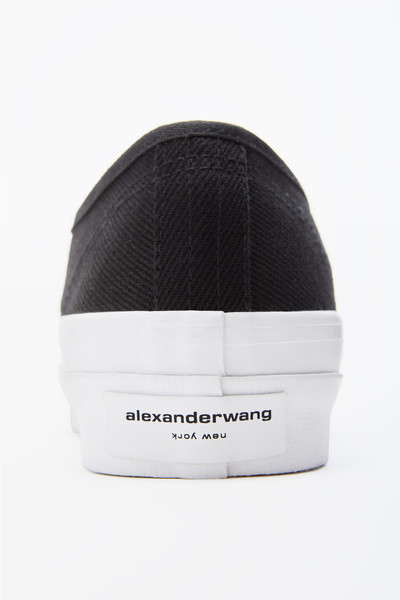 Alexander Wang DROPOUT CANVAS LOGO SNEAKER outlook