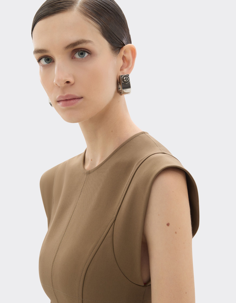 Technical cotton dress 5