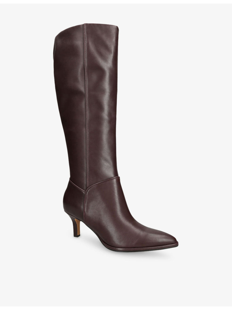dolce vita Aldy Leather Heeled Boots outlook