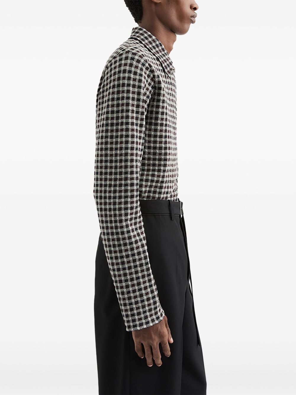 checked shirt - 3