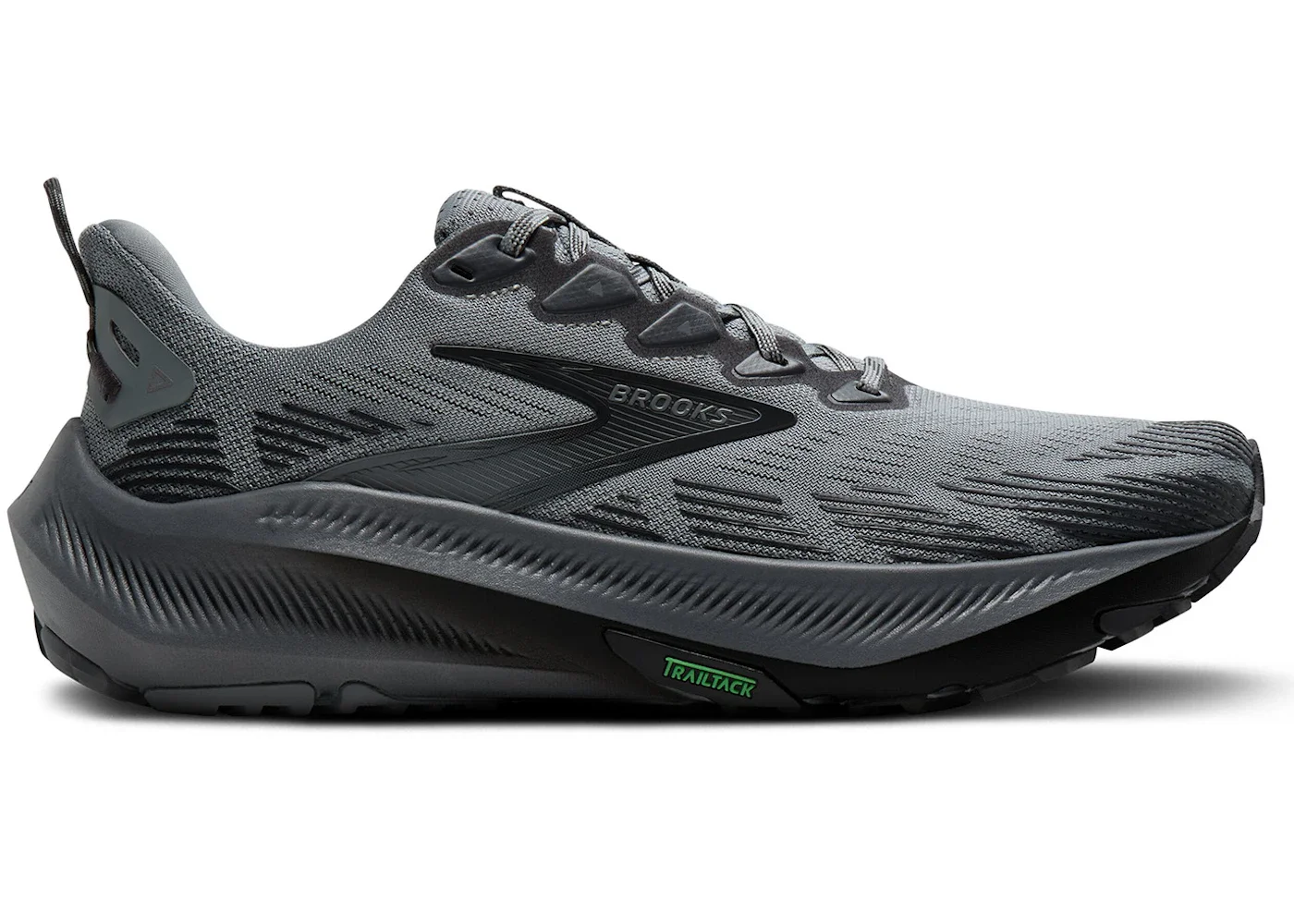 Brooks Ghost Trail Grey Blackened Pearl - 1