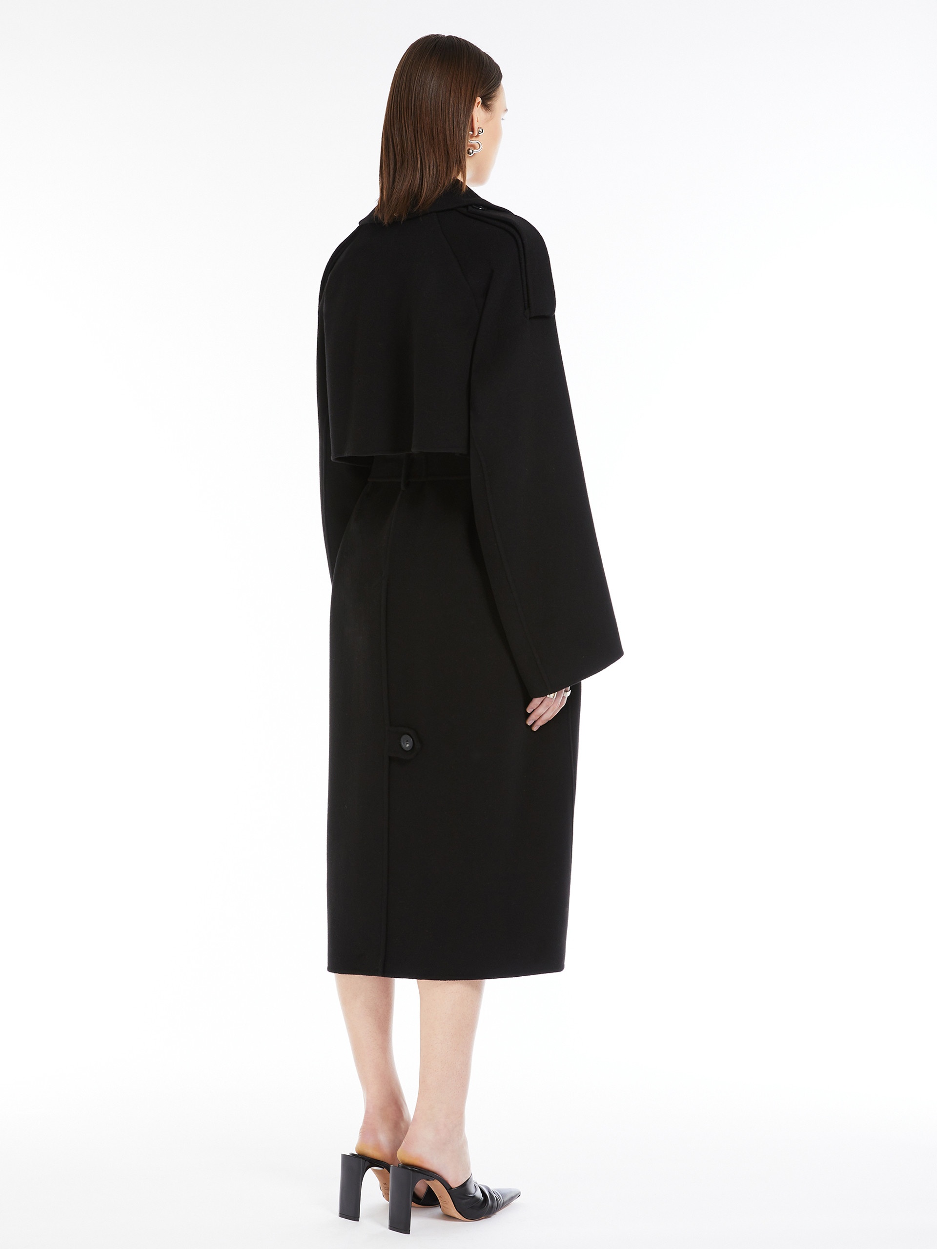 FIORE Pure wool trench coat - 4
