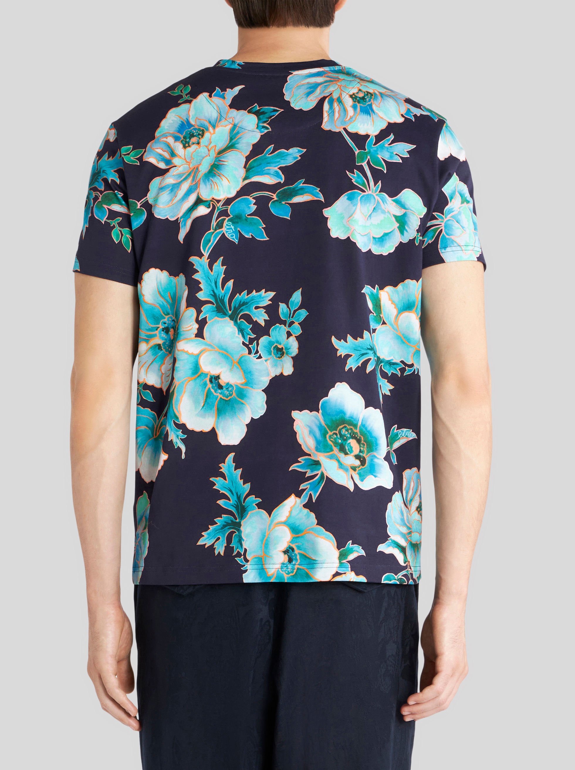 MAXI FLORAL PRINT T-SHIRT - 4