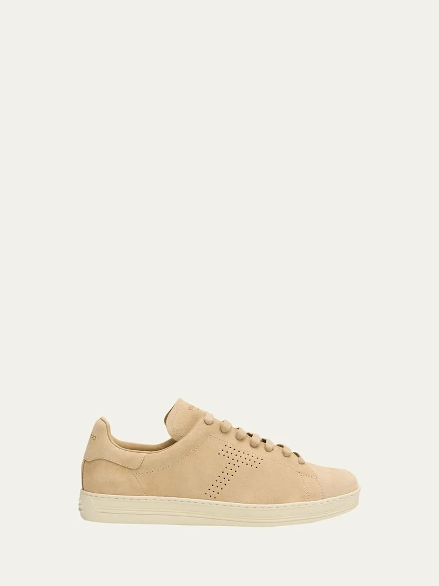 Men's Warwick Suede Low-Top Sneakers - 1