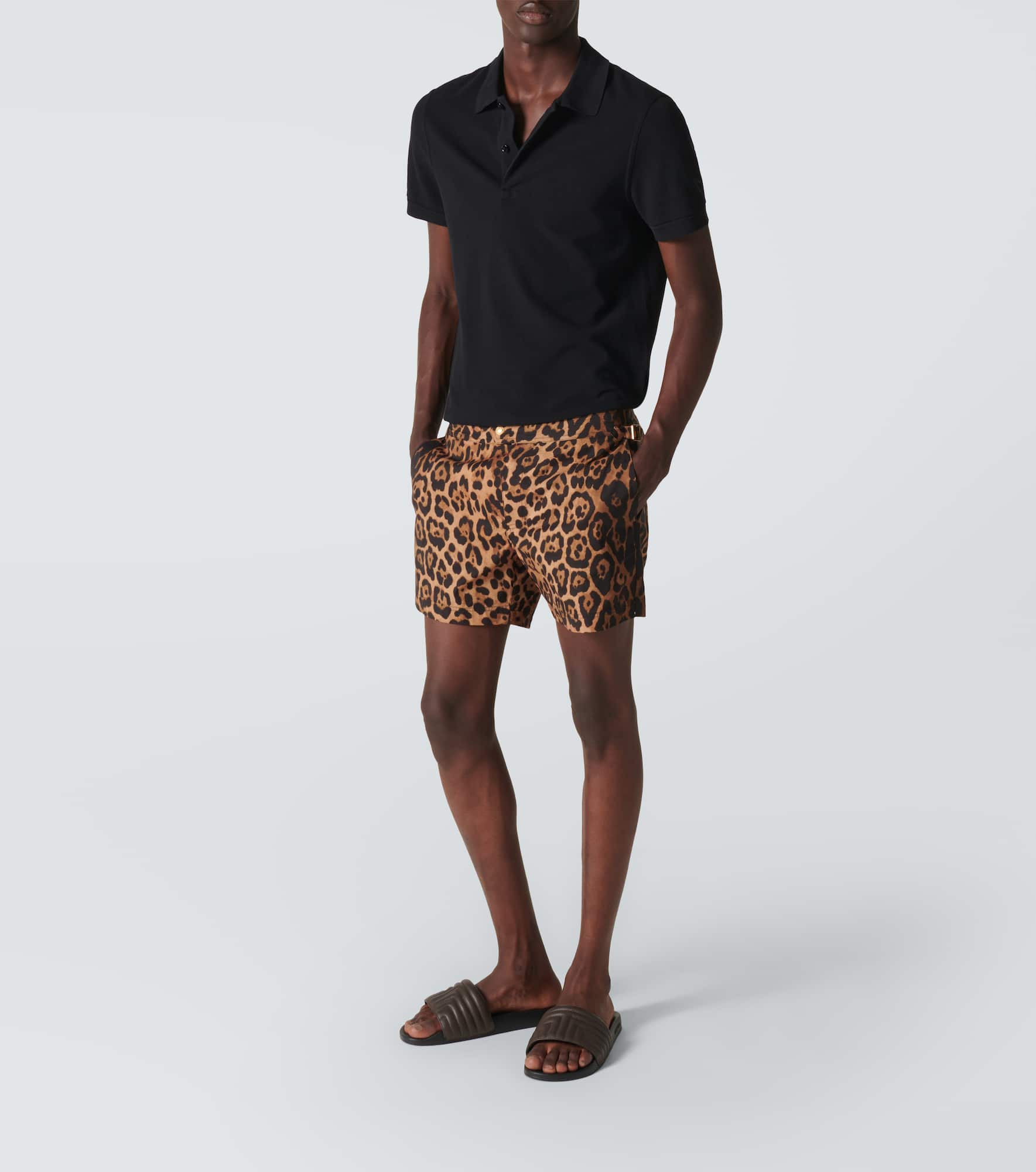 Short-sleeved cotton polo shirt - 2