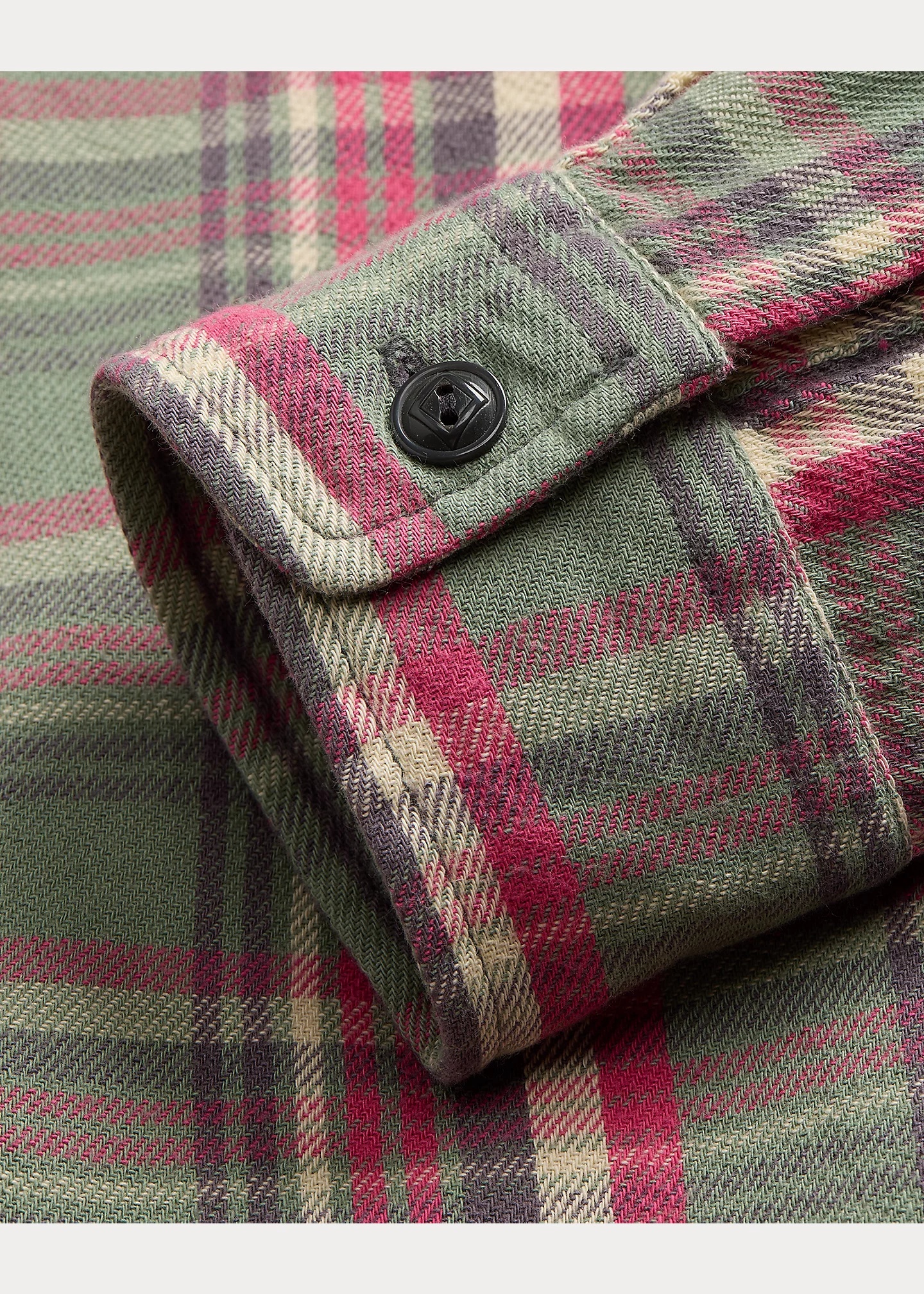 Plaid Twill Camp Shirt - 5