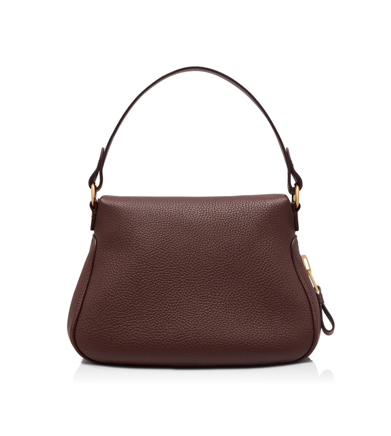 GRAIN LEATHER JENNIFER MEDIUM DOUBLE STRAP BAG 3